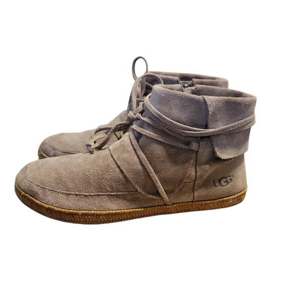 UGG Reid Women's Lace Up Boots - Picture 3 of 7